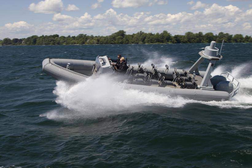 High Speed Interceptor 9M Patrol RIB Manufactured by MetalCraft Marine