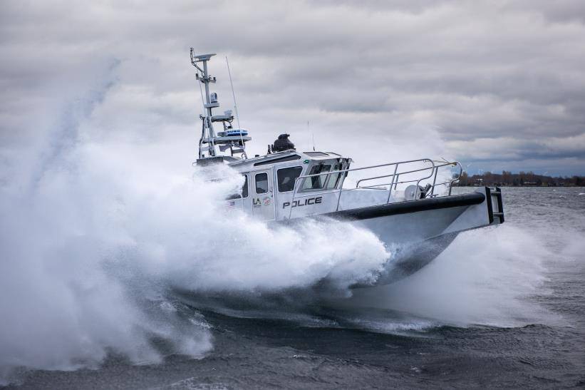 High Speed Aluminum Patrol Boats Manufactured by MetalCraft Marine